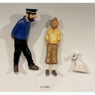 Tintin, Haddock et Milou